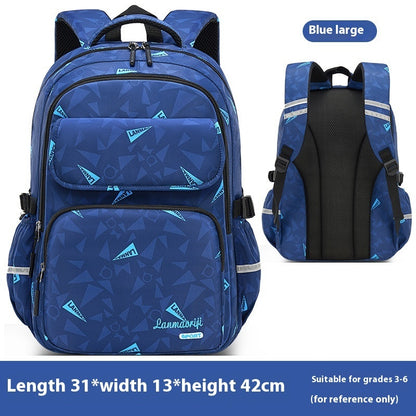 Backbone Protection And Load Reduction Waterproof Backpack