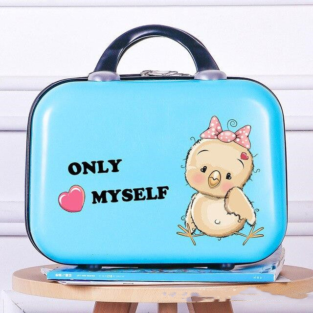 cartoon pattern portable storage cosmetic bag