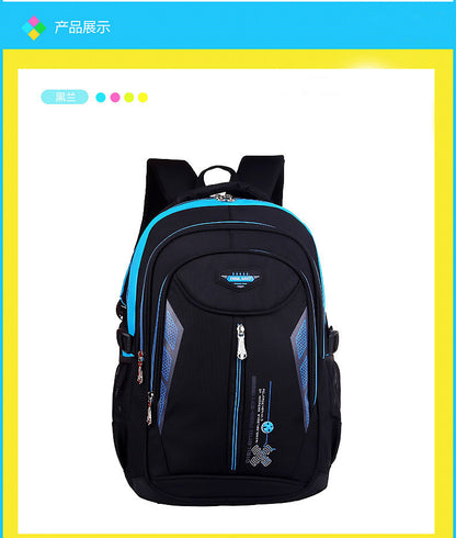 new childrens backpack junior high school students schoolbag leisure double shoulder bag