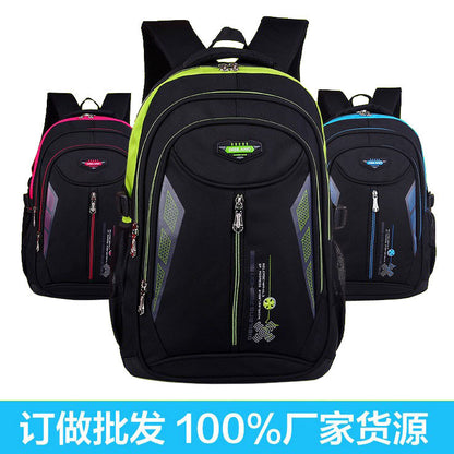 new childrens backpack junior high school students schoolbag leisure double shoulder bag