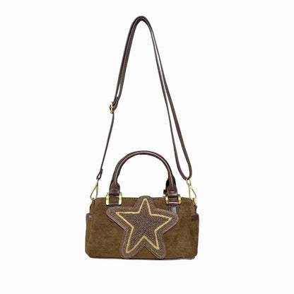 new autumn vintage suede texture advanced handbags