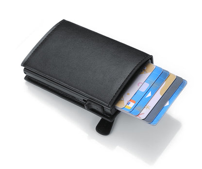 3 fold magnetic coin purse wallet