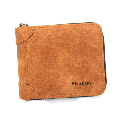 mens simplicity wallet fashion frosted