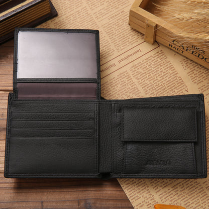 mens wallet leather wallet coin purse