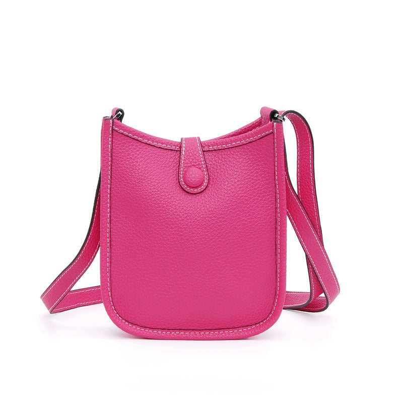 women litchi stria leather crossbody shoulder togo classic purse handbag bags h