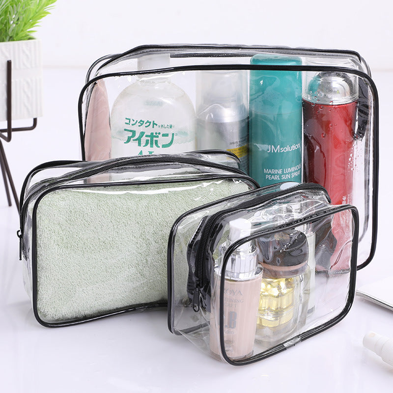 pvc storage bag cosmetic waterproof and dustproof toiletries