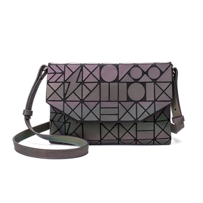 diamond cross shoulder bag