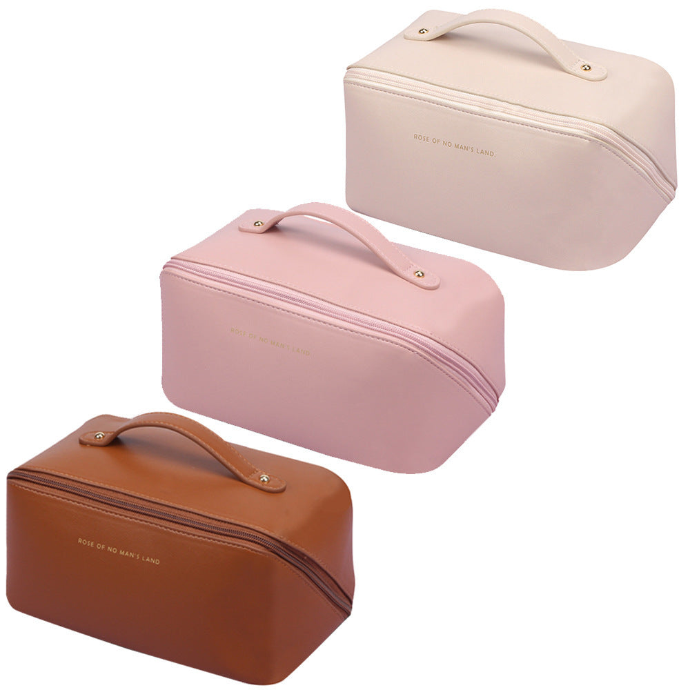 womens fashion large capacity portable toiletries and cosmetic bag