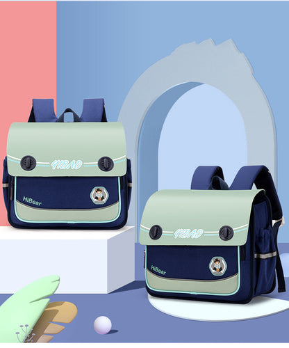 spring new schoolbag for primary school students