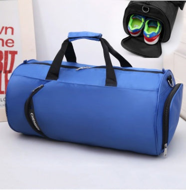 fitness bag mens sports bag basketball training bag football bag portable travel bag cylinder bag shoulder bag waterproof