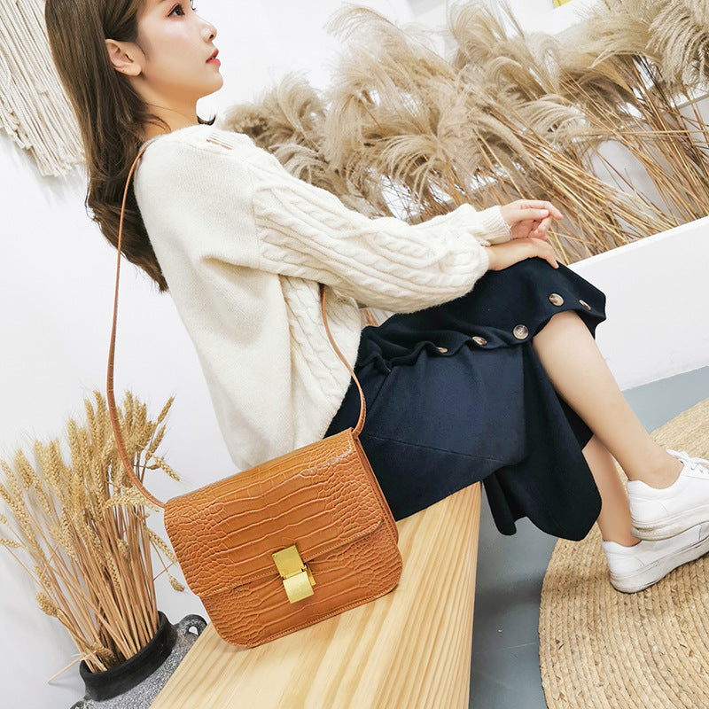 new womens bag retro fashion tofu bag