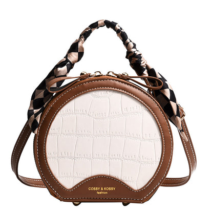 New Womens Stone-patterned Bag A Stylish Tote Shoulder Bag