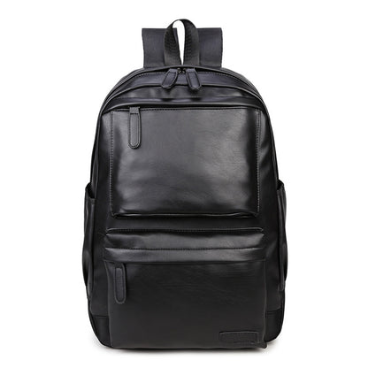 new mens travel bag fashion backpack pu shoulder bag mens casual sports backpack