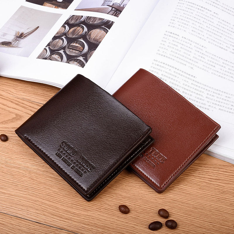 mens short wallet card holder change cash organizer card holder