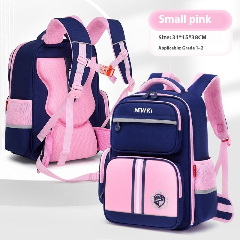 School Student Schoolbag Children's Waterproof Backpack Wear-resistant Men And Women