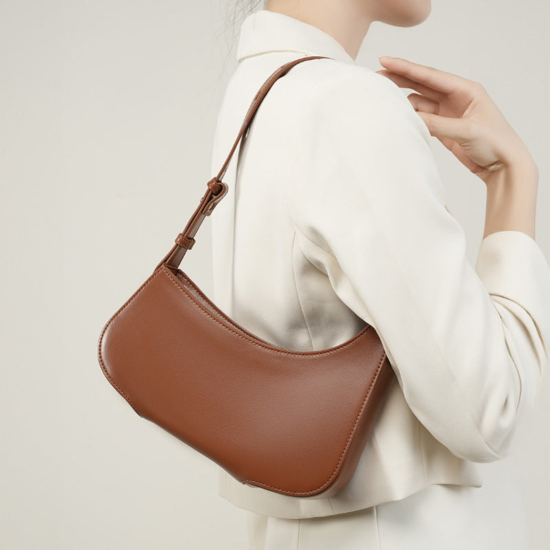 minimalist shoulder underarm womens bag