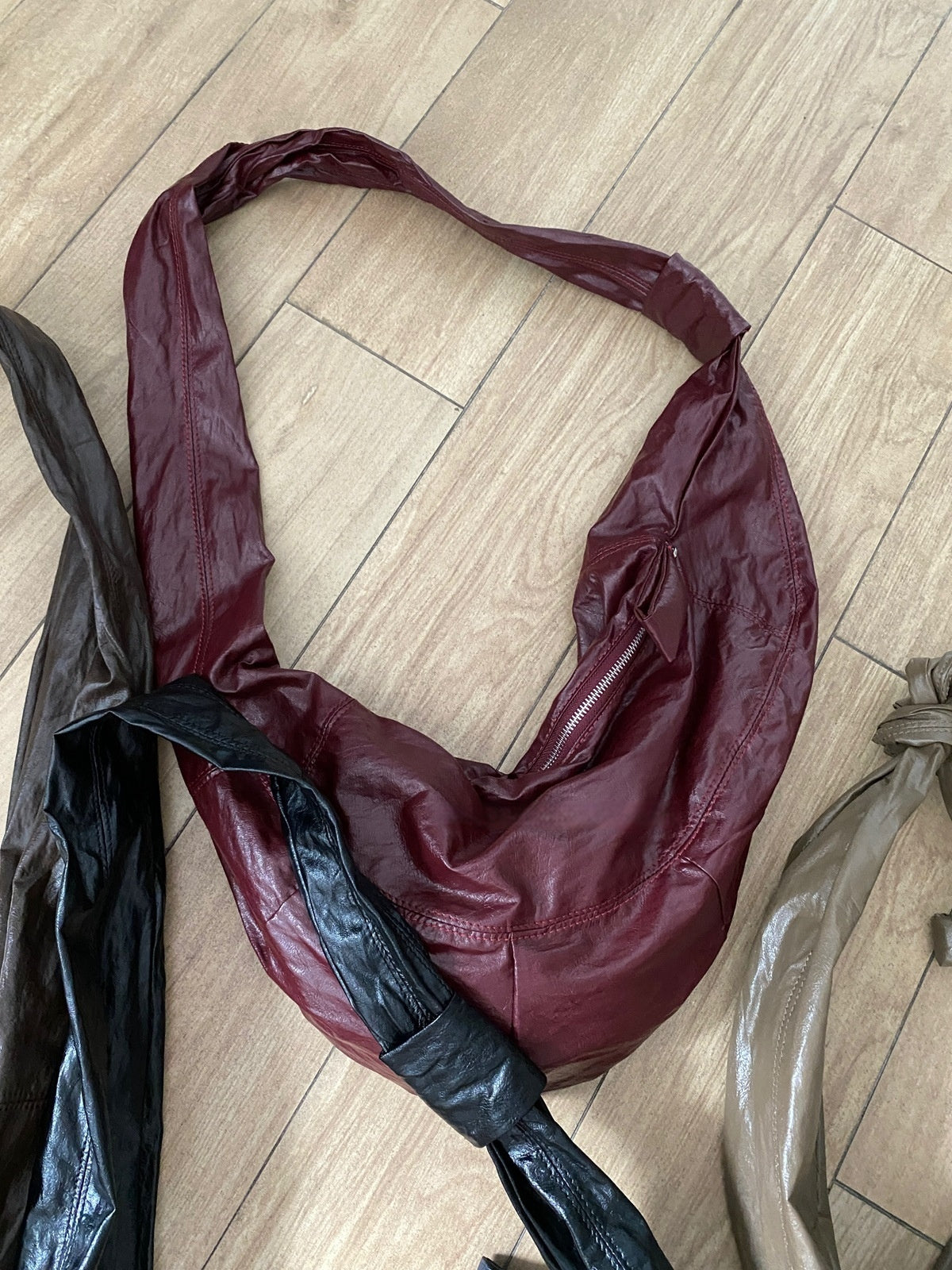 dumpling retro lazy shoulder messenger bag