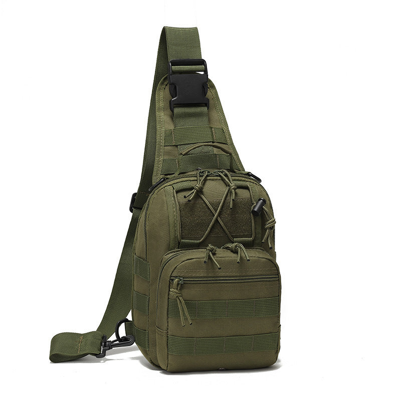 oxford cloth cycling bag camouflage outdoor sports small chest pannier bag