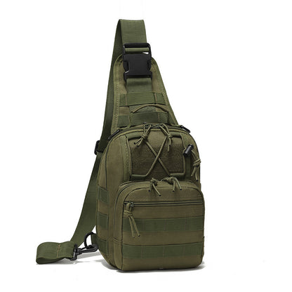 oxford cloth cycling bag camouflage outdoor sports small chest pannier bag