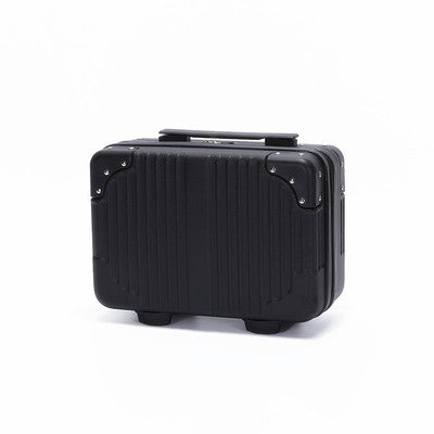 portable suitcase female small 14 inch mmakeup box