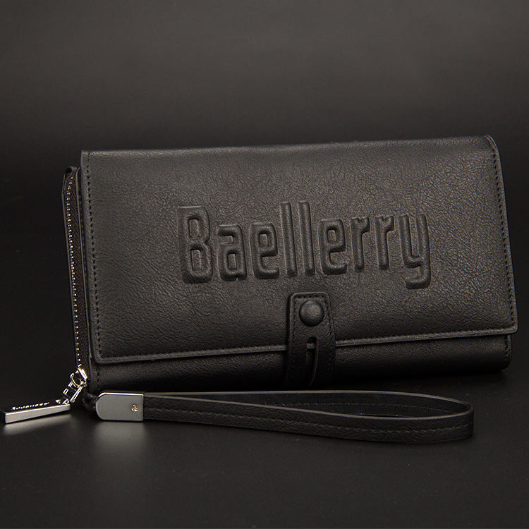 baellerry europe multifunctional hand bag long wallet men hand bag handbag with large capacity wallet