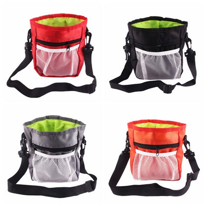 drawstring-pocket-design-dog-pouch-walking-food-treat-snack-bag