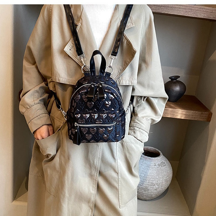 new western style all matching small backpack fashion mini