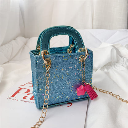 childrens sequined shoulder bag