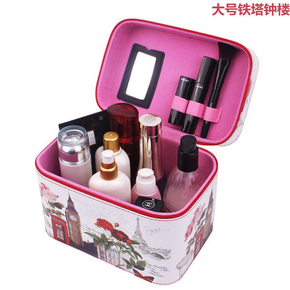 manufacturer korean lovable hand held cosmetic bag waterproof travel package make up toolbox