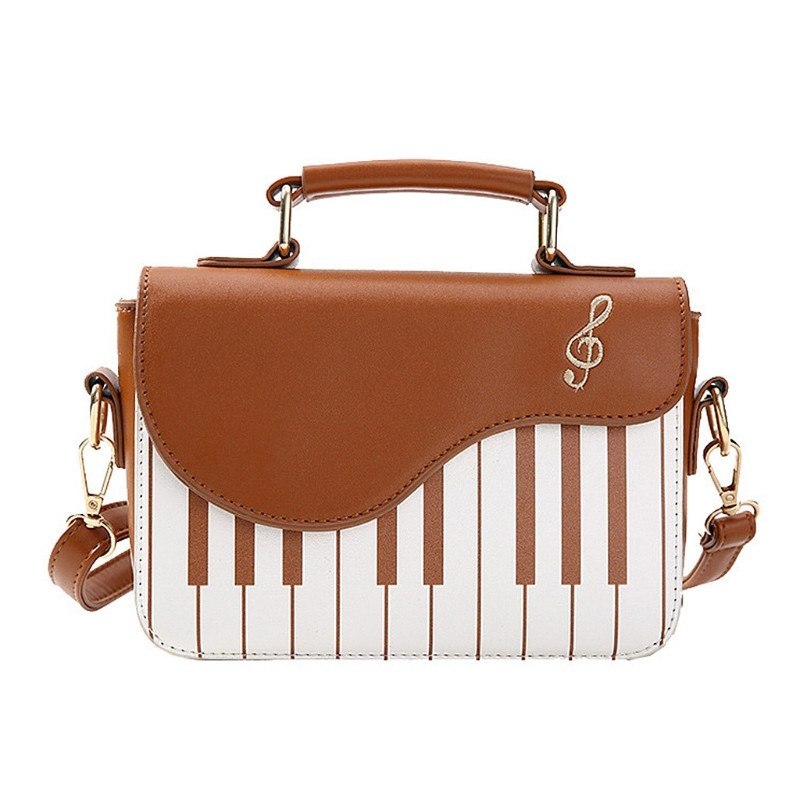 music lovers piano shaped bag