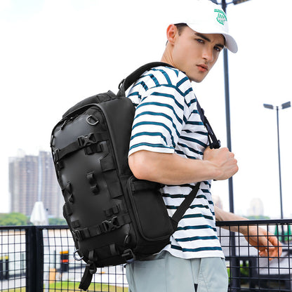 fashion personality new mens backpack