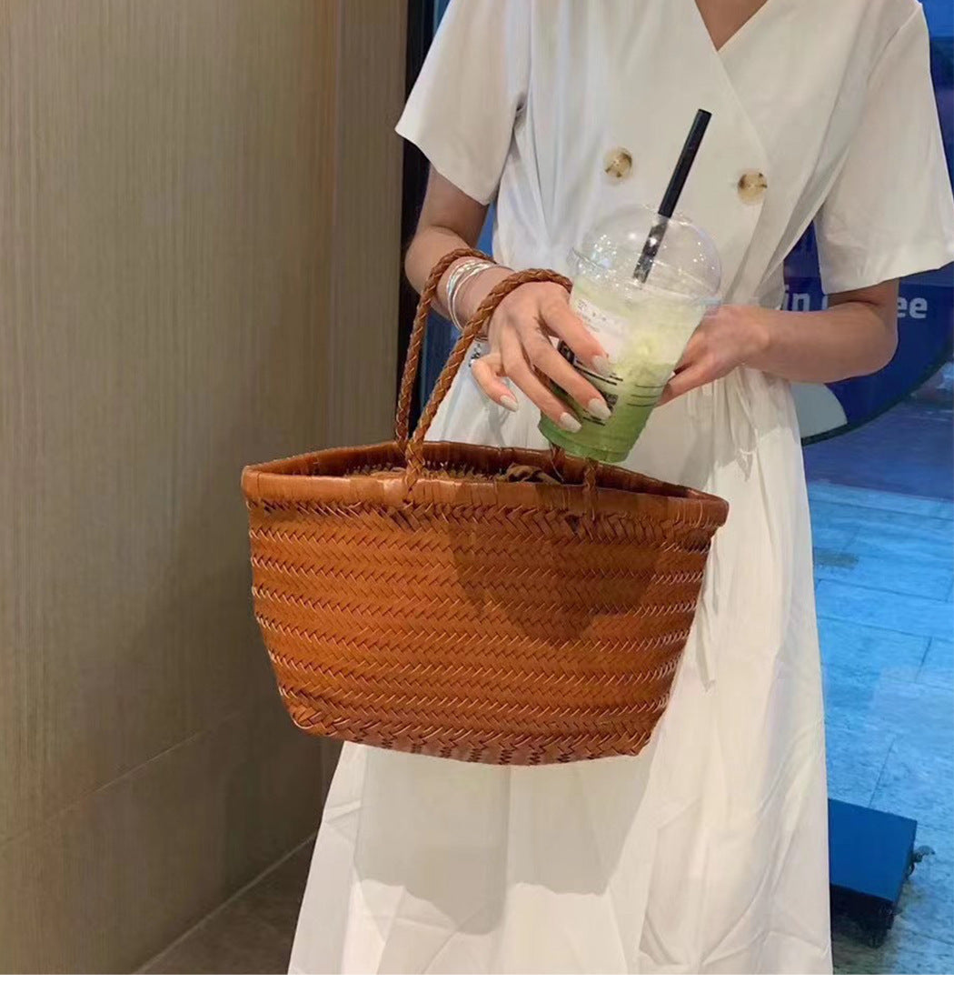 Hand-woven Women's Summer Niche Seaside Holiday Handbag