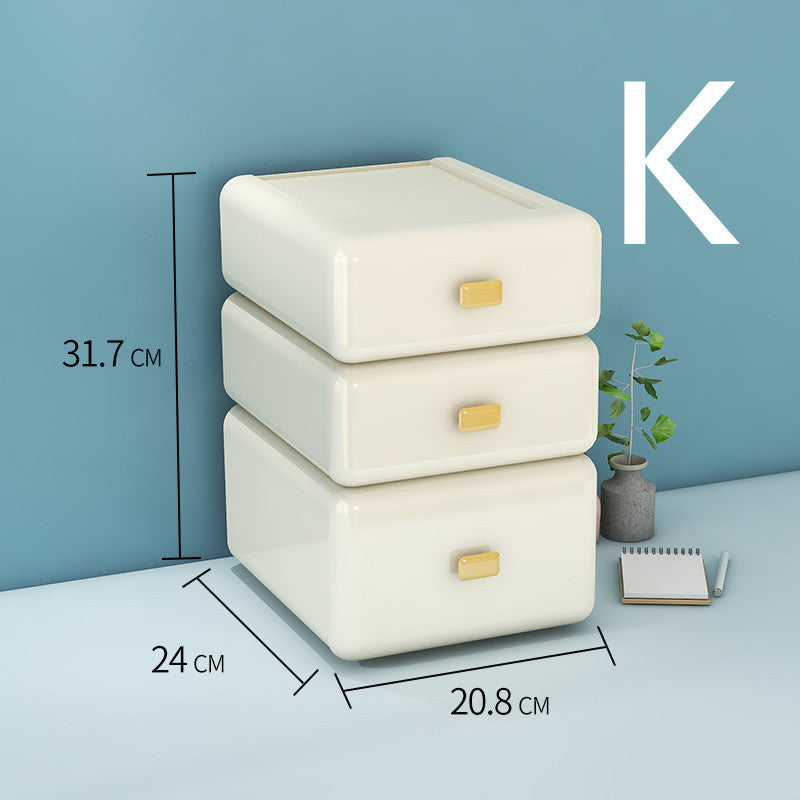 desktop cosmetic storage and storage box