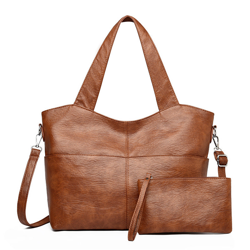 Womens Stylish Minimalist Retro Crossbody Bag Set