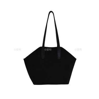 Fashionable Versatile Commuter Suede Fabric Shoulder Bag For Women