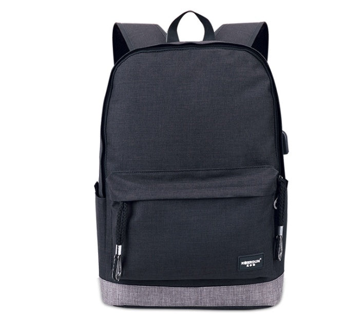 usb charging backpack korean college student bag mens oxford cloth computer bag casual backpack