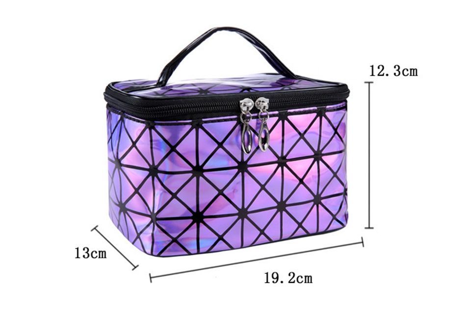 3d laser cosmetic bag