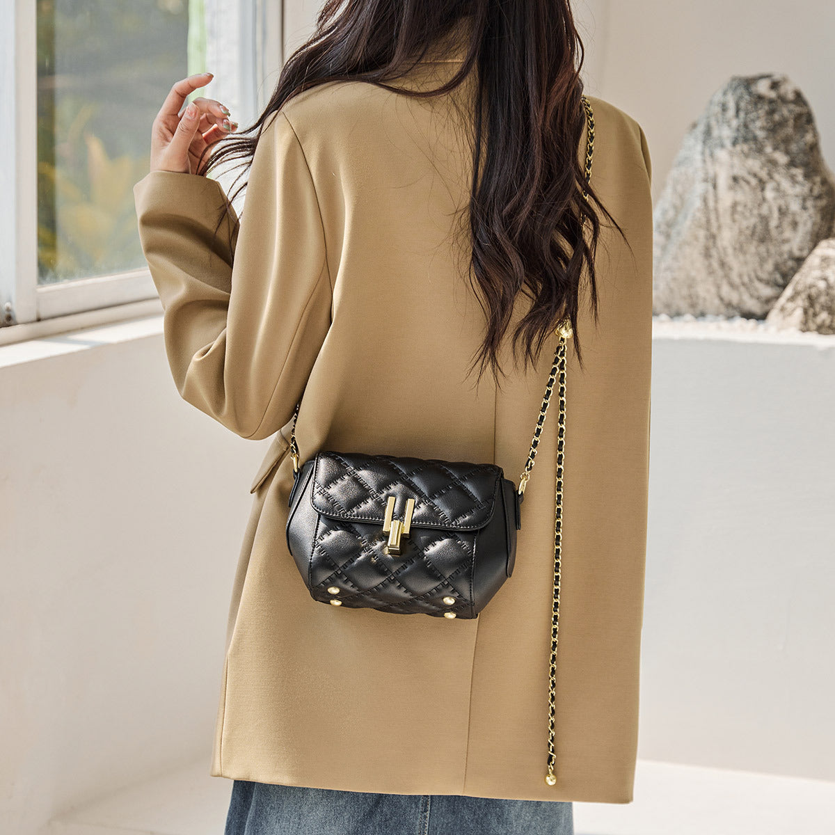 ins chain bag crossbody bag autumn and winter shoulder bag