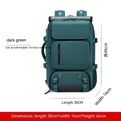 backpack leisure travel large capacity mens backpack waterproof computer bag