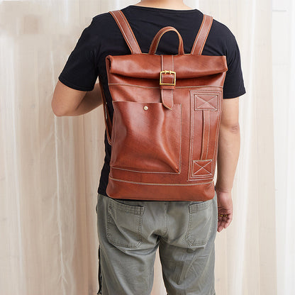 casual fashion mens backpack