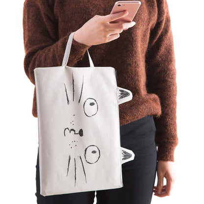 cat canvas tote