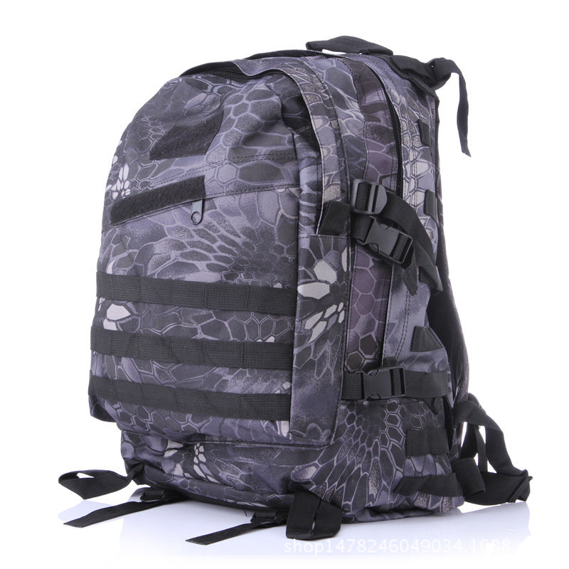 camouflage camouflage multi function double shoulder bag waterproof oxford cloth mountaineering bag 3d tactical movement outdoor bag backpack