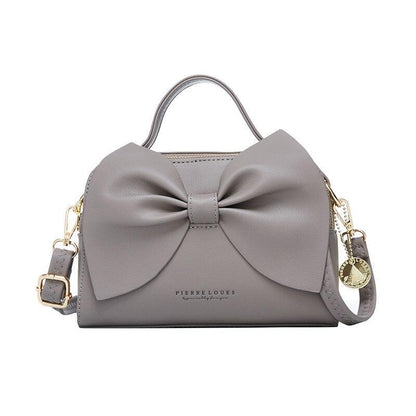 korean womens bow shoulder bag