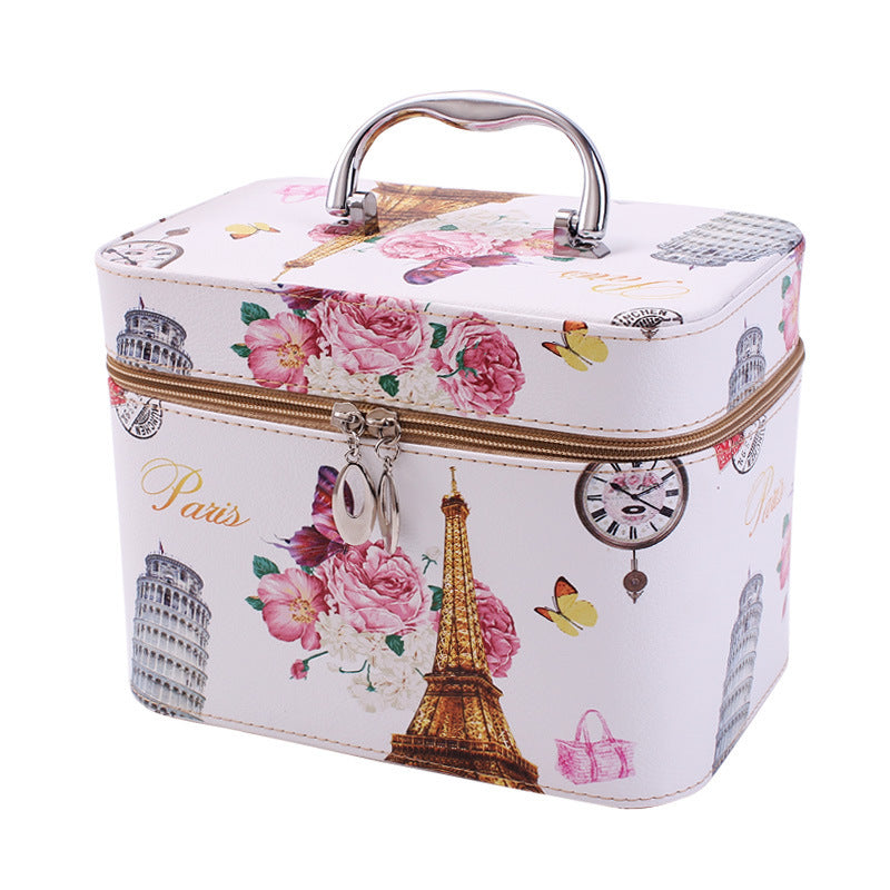 manufacturer korean lovable hand held cosmetic bag waterproof travel package make up toolbox