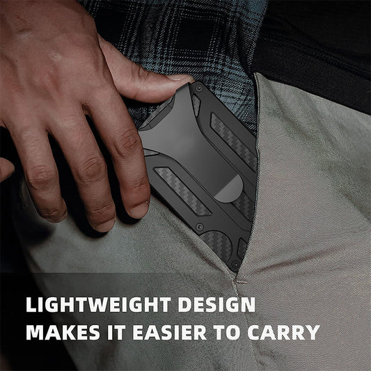 Aluminum Alloy RFID Anti-theft Card Holder Metal Wallet