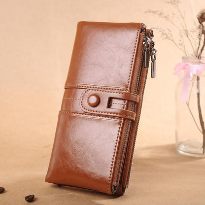 stylish and versatile womens long wallet