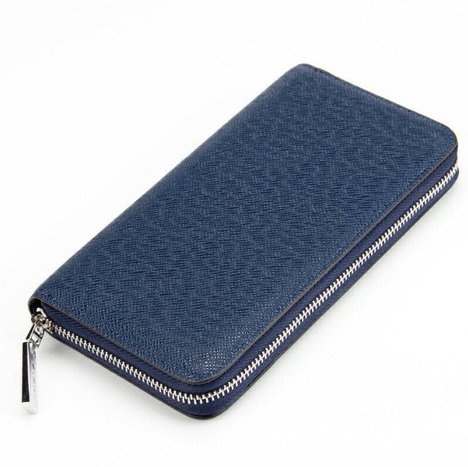 long wallet multi function zipper clutch