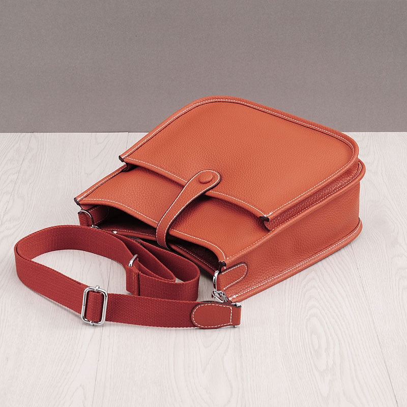 women litchi stria leather crossbody shoulder togo classic purse handbag bags h