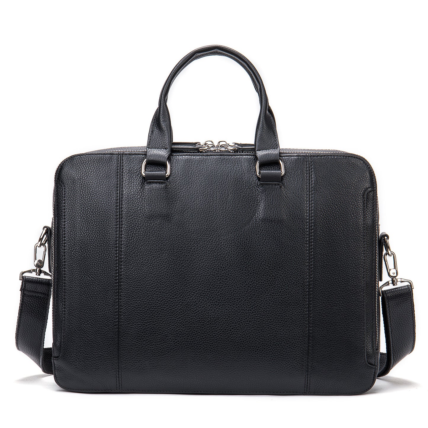 mens official leather business handbag