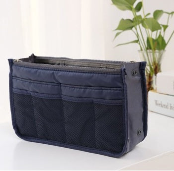 double zipper bag storage bag cosmetic bag liner bag